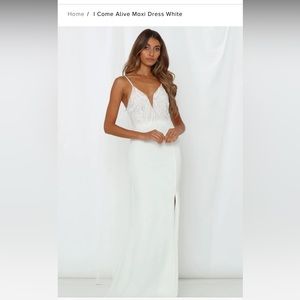 NWT Hello Molly I Come Alive Maxi Dress Size Small